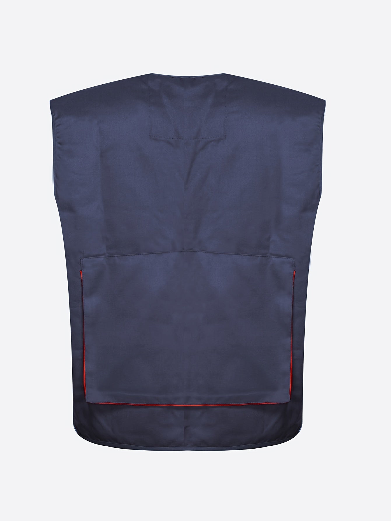 Adult Outdoor V Neck Sleeveless Jacket Loose Fit Woven Contrast Color for Spring Autumn Hikes